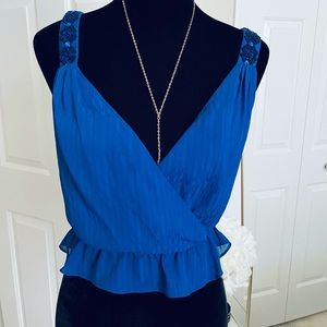 BeBe CHIFFON TANK TOP